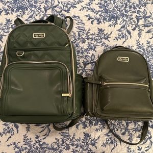Limited Edition Olive Itzy Ritzy Boss Plus + Mini Diaper Bag set!